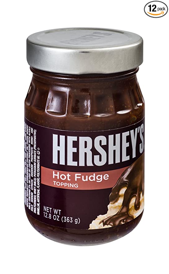  Hershey's Hot Fudge Topping, 12.8-Ounce Container  - 034000008360
