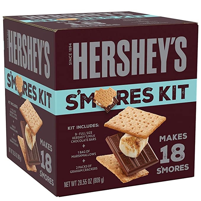 Hershey's S'mores Kit 18 S'mores Net Wt 28.55 Oz - 034000479269
