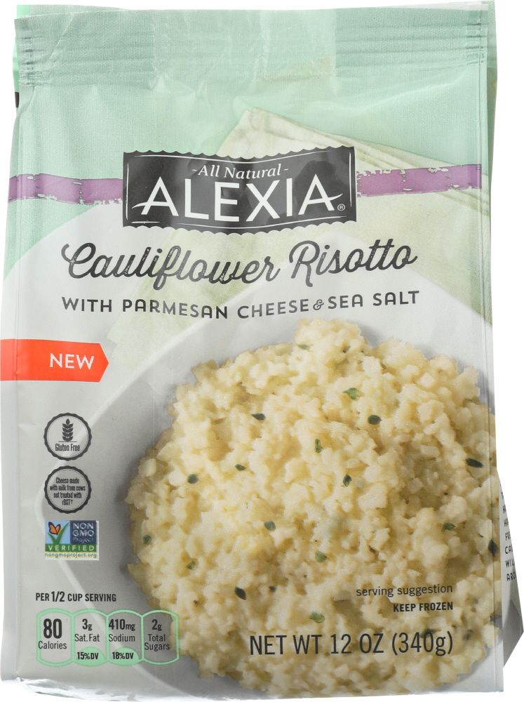 Cauliflower Risotto With Parmesan Cheese & Sea Salt, Cauliflower With Parmesan Cheese & Sea Salt - 034183000007
