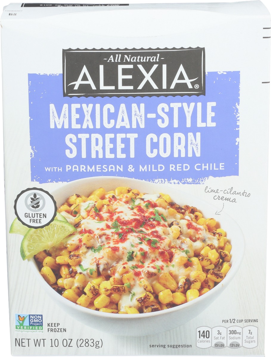 ALEXIA: Mexican-Style Street Corn, 10 oz - 0034183000106