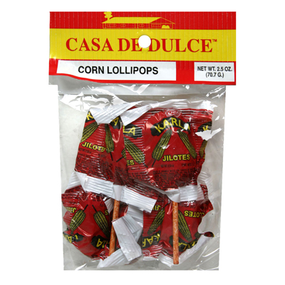 Casa De Dulce, Corn Lollipops - 034494008044