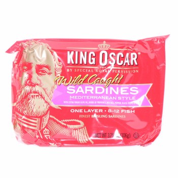 King oscar, mediterranean style sardines - 0034800006412