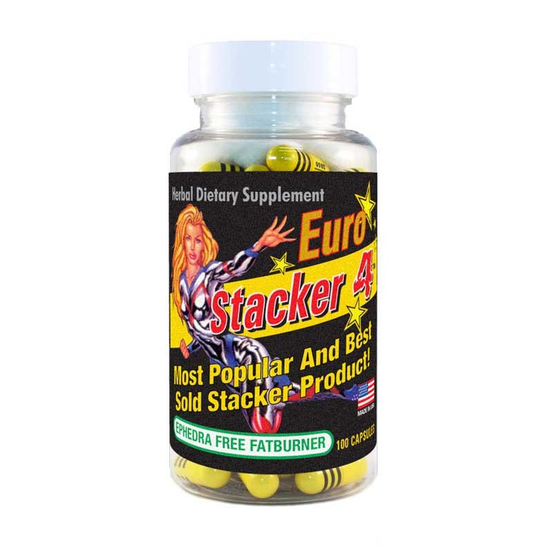Stacker 4 Afslankpil Ephedra Vrij - 0358286971003