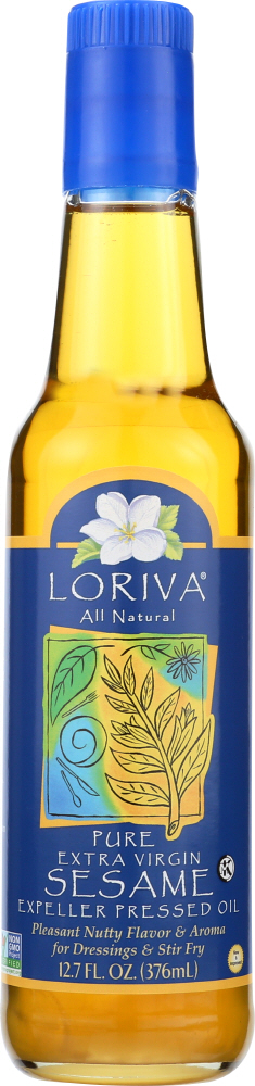 LORIVA: Extra Virgin Sesame Oil, 12.7 oz - 0036023004008
