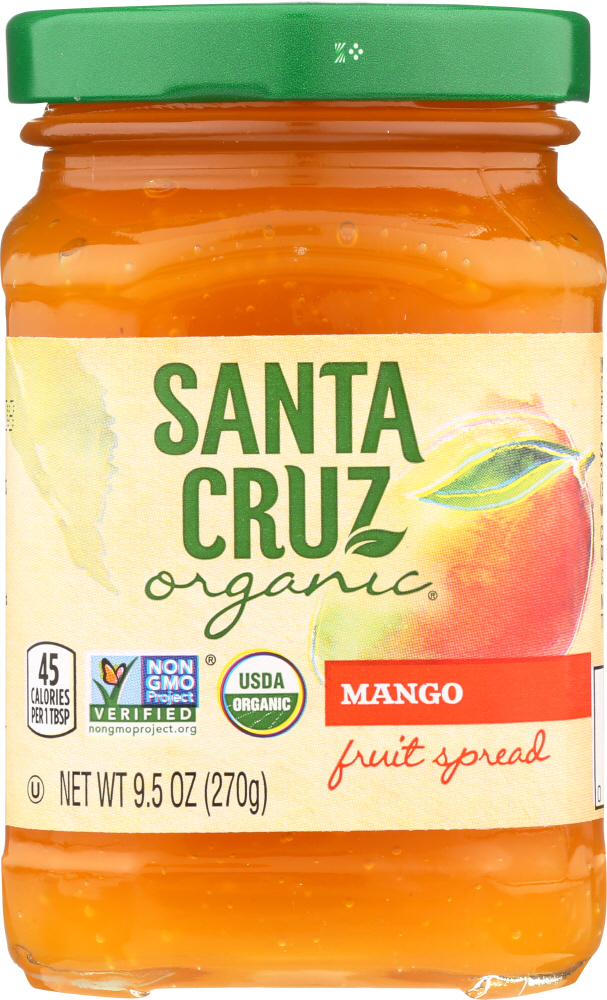 SANTA CRUZ: Fruit Spread Mango, 9.5 oz - 0036192105162