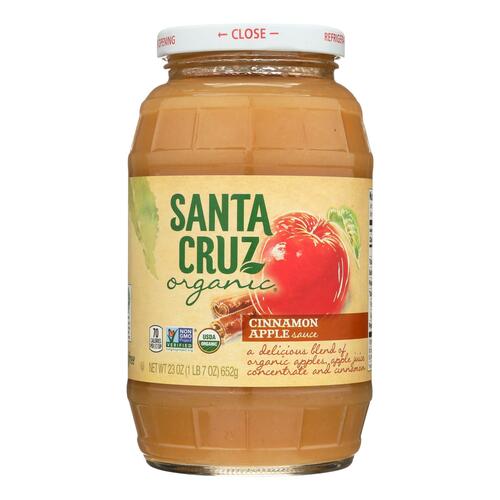 Organic Cinnamon Apple Sauce, Cinnamon Apple - 036192122961