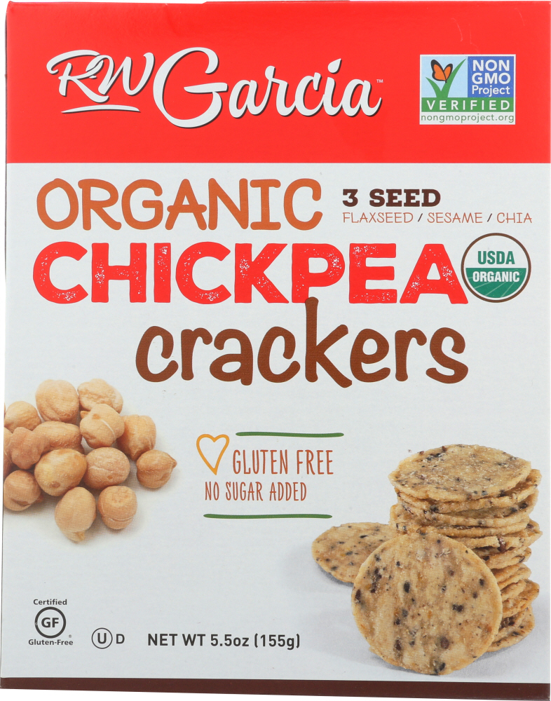 Chickpea Crackers, Chickpea - 036593110185