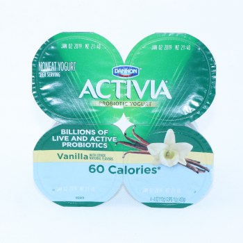 Probiotic yogurt with bifidus, vanilla - 0036632026316