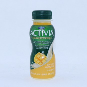 Mango probiotic dairy drink, mango - 0036632035738