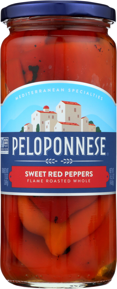 PELOPONNESE: Pepper Roasted Sweet Florina, 13 oz - 0037279080082