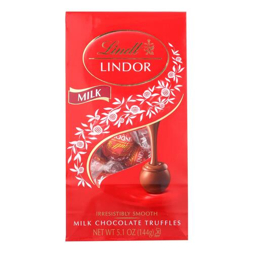 Lindt - Truffles Milk Chocolate Bag - Case Of 6-5.1 Oz - 037466015842