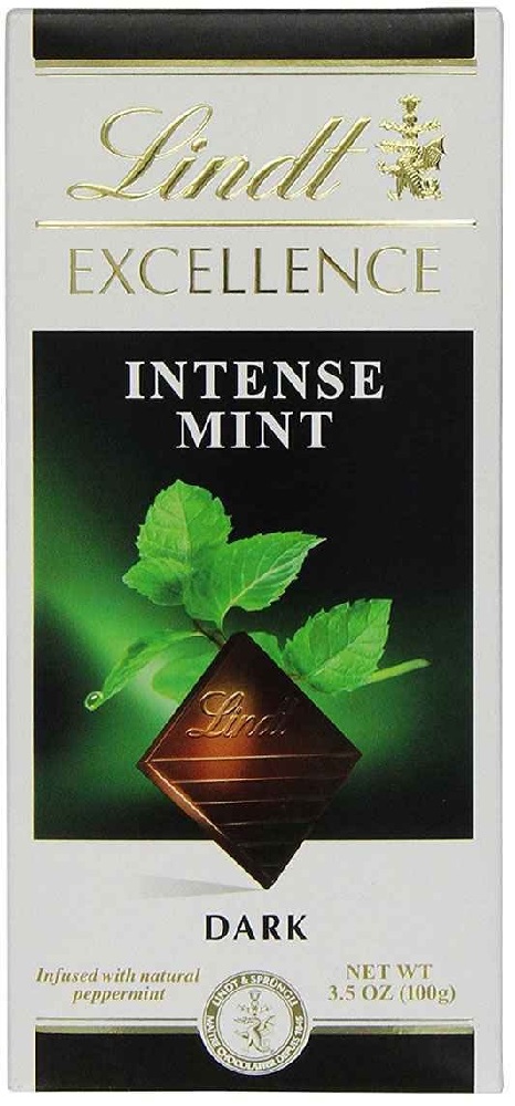Lindt, Dark Chocolate, Intense Mint - 037466030890