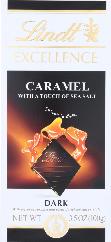 Lindt, Dark Caramel With A Touch Of Sea Salt - 037466062273