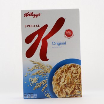 Toasted rice cereal, original - 0038000016110