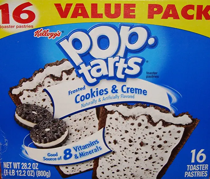  Pop-Tarts Frosted Cookies & Creme Toaster Pastries - 038000435188
