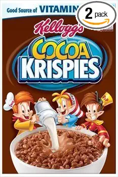 Kellogg's Cocoa Krispies Cereal, 15.5oz Box (Pack of 2) - 038000768620