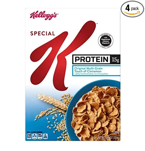 Special K Protein Cereal, 12.5 Ounce (Pack of 4) - 038000787270