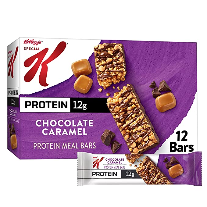 Protein Meal Bars, Chocolate Caramel - 038000791253
