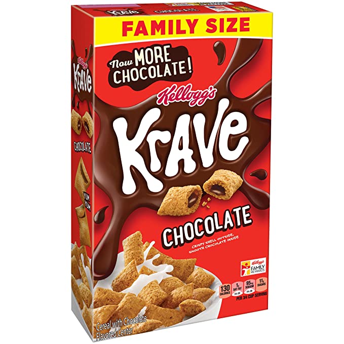 Krave Cereal Milk Chocolate, 19.89 oz - 038000926686