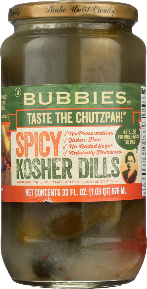 Spicy Kosher Dills, Spicy - 038261854360