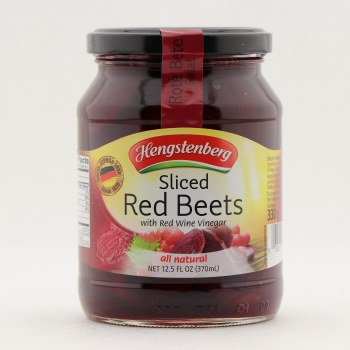 Sliced Red Beets With Red Wine Vinegar - 0038274715283