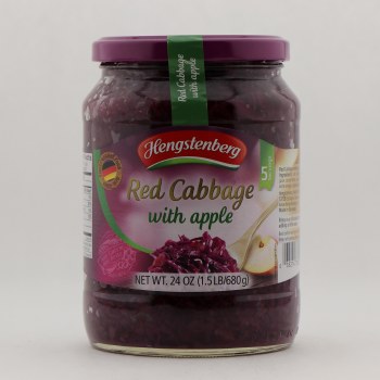 Hengstenberg, red cabbage with apple - 0038274736011