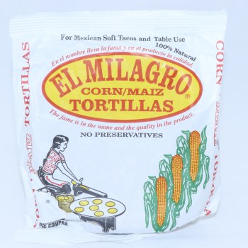 El Milagro, Corn Tortillas - 0038622621174