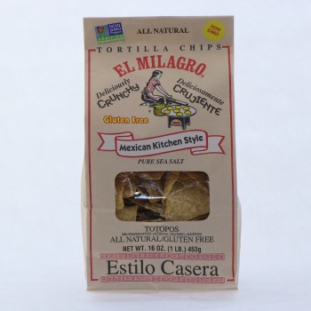 El milagro, tortilla chips - 0038622906554
