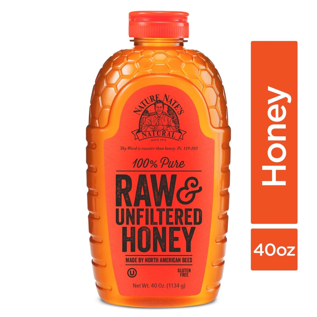 100% Pure Raw & Unfiltered Honey - 038778830406