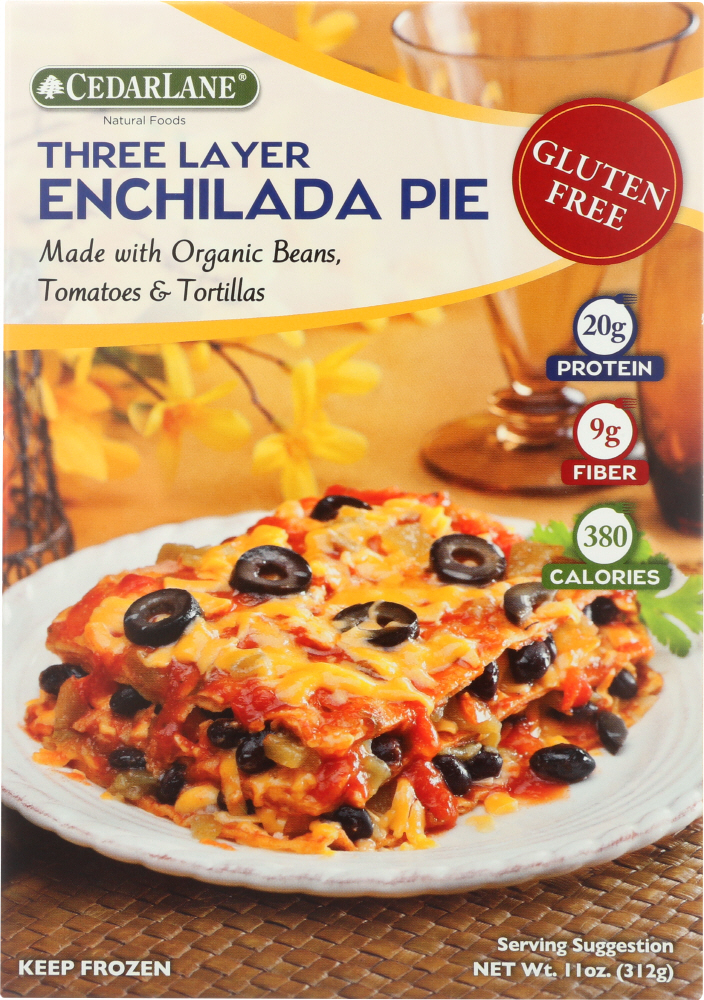 CEDARLANE: Three Layer Enchilada Pie, 11 oz - 0038794919154
