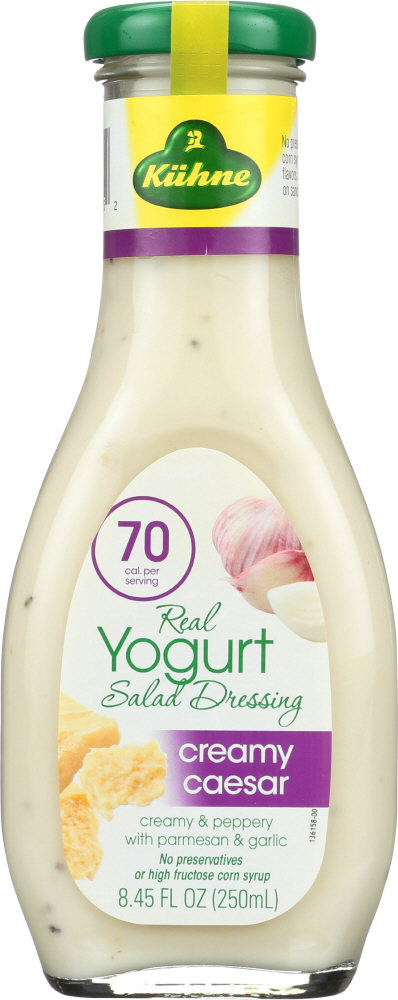 KUHNE: Yoghurt & Caesar Dressing, 8.45 oz - 0039045393952