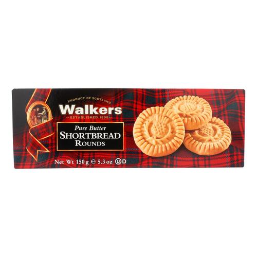  Walkers Classic Shortbread Rounds-5.3 oz, 2 pk  - 039047001404