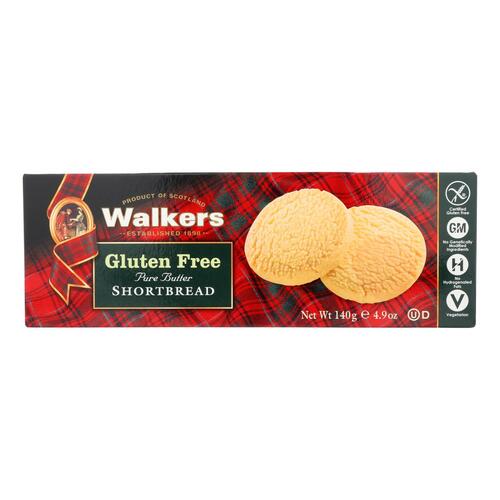 WALKERS: Gluten Free Shortbread Rounds, 4.9 oz - 0039047010208