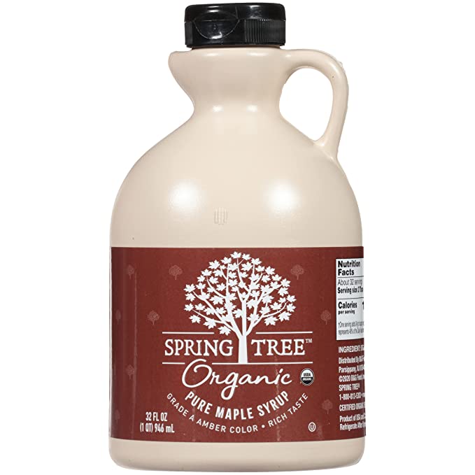 Spring Tree Certified Organic Pure Maple Syrup, 32 Ounce - 039059330929