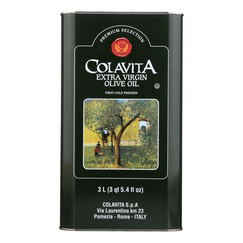 Colavita - Olive Oil Ex-virgin Tin - Case Of 4-3 Ltr - 0039153010017