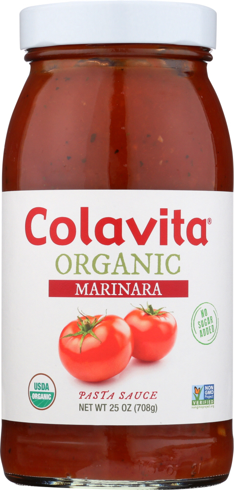 COLAVITA: Sauce Marinara Tomato Organic, 25 oz - 0039153414754