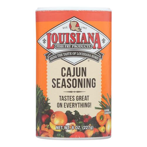 LOUISIANA FISH FRY PRODUCTS: Cajun Seasoning, 8 oz - 0039156000084