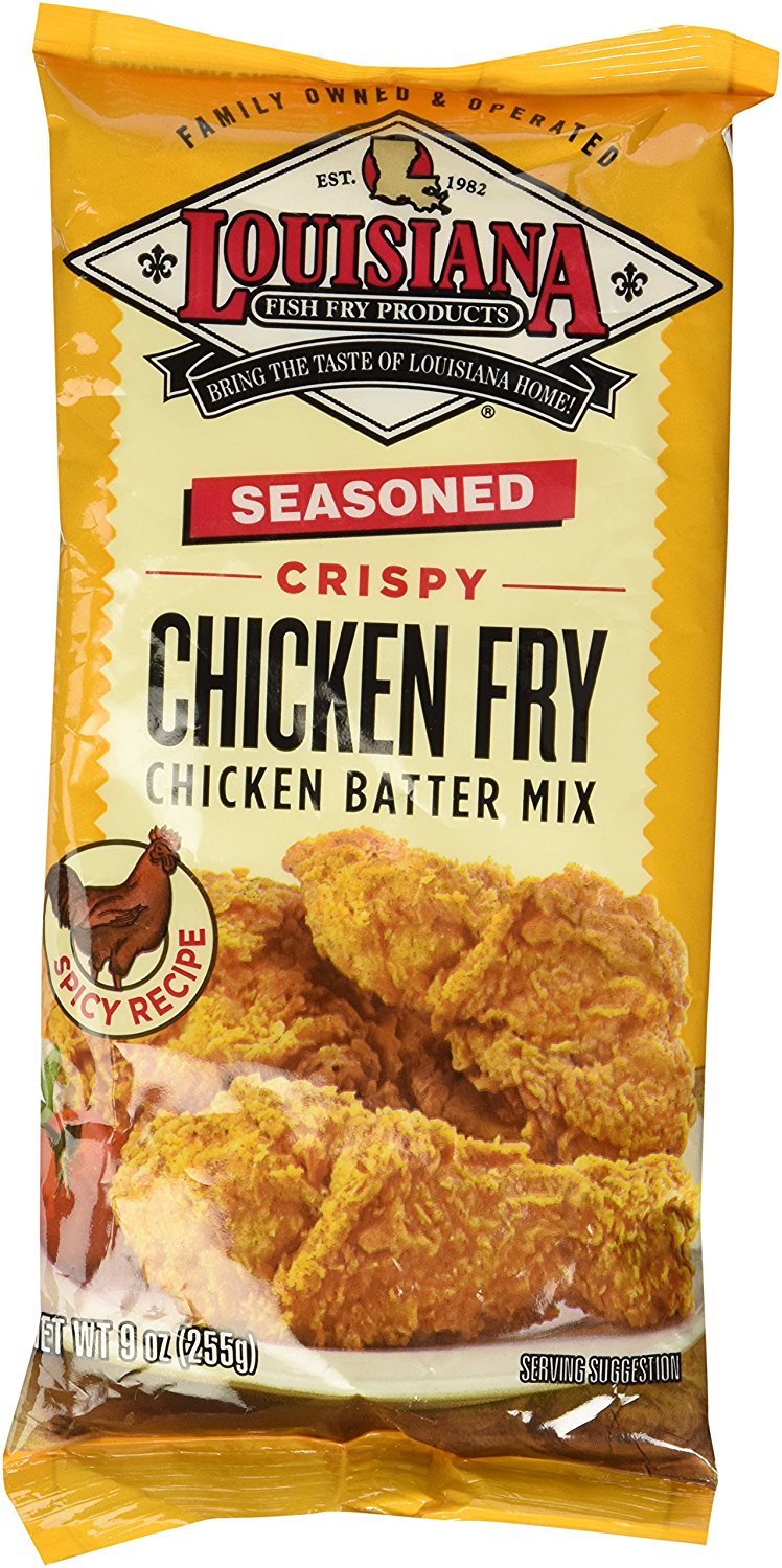 Seasoned Crispy Chicken Fry Chicken Batter Mix, Spicy Recipe - 039156000138