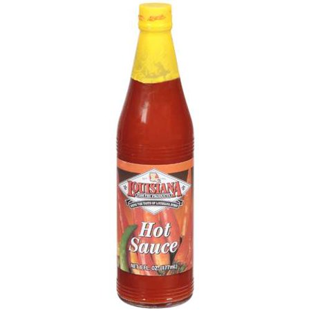 LOUISIANA FISH FRY: Sauce Hot, 6 oz - 0039156000541