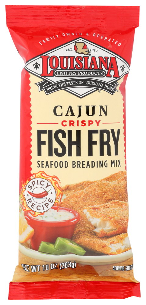 Cajun Crispy Fish Fry Seafood Breading Mix - 039156000916