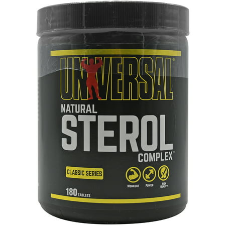 Universal Nutrition Natural Sterol Complex Dietary Supplement - 180 Tablets - 039442043924