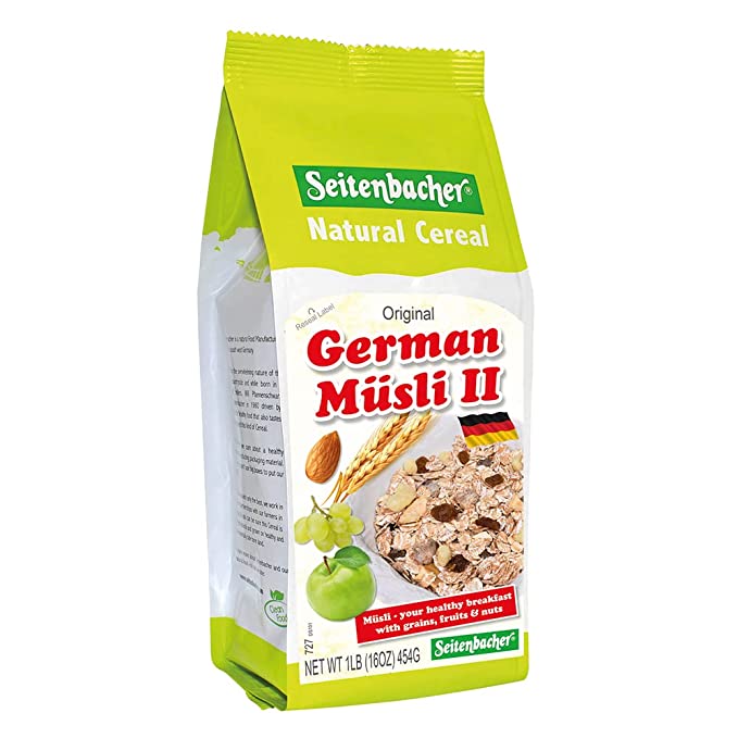 Seitenbacher German II Muesli, Tan - 039545007274