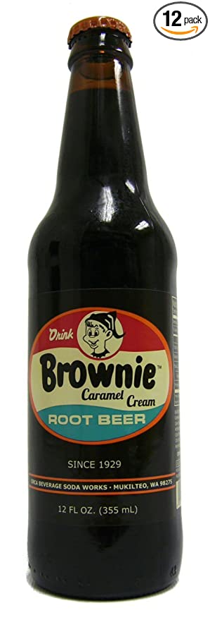 (Retro) Brownie Caramel Cream Root Beer 12 Pack - 039771140776