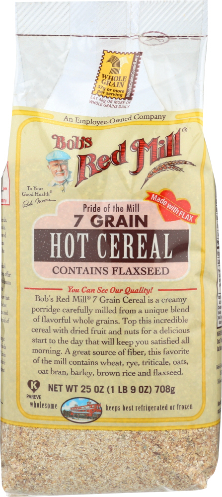 BOBS RED MILL: Cereal 7 Grain Hot, 25 oz - 0039978001078