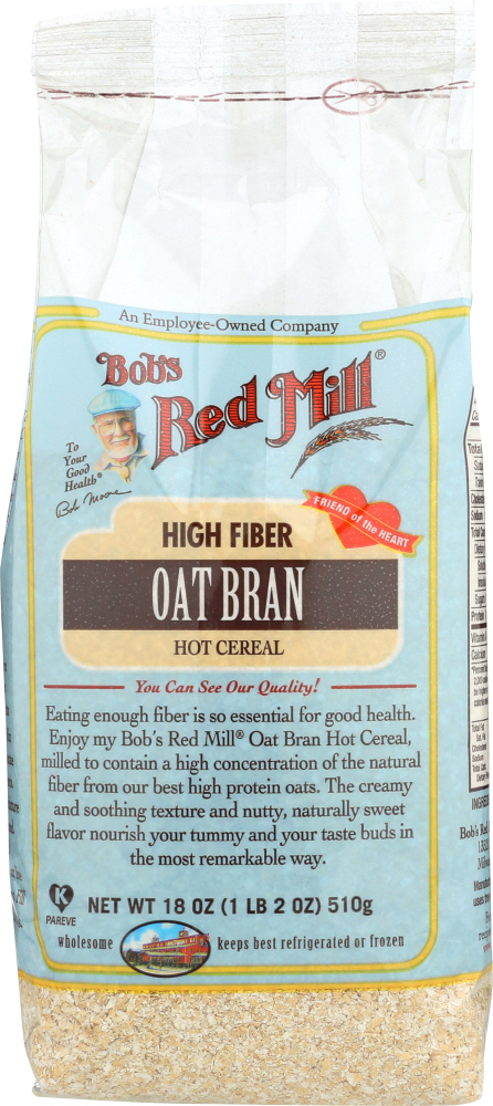 High Fiber Oat Bran Hot Cereal - 039978001436