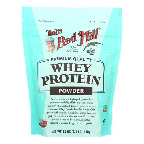 BOB’S RED MILL: Whey Protein Powder, 12 oz - 0039978002181