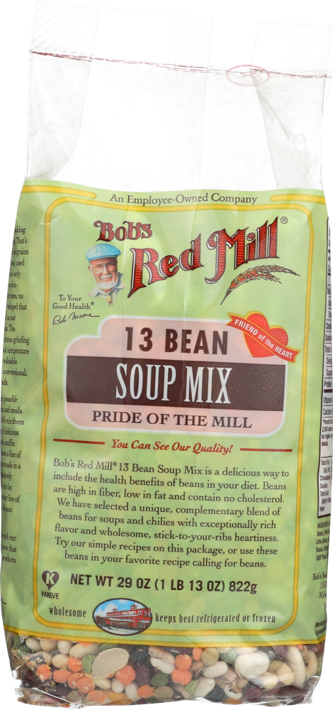 BOBS RED MILL: 13 Bean Soup Mix Pride of the Mill, 29 oz - 0039978002518