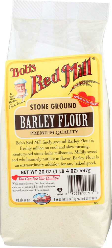 BOBS RED MILL: Flour Barley, 20 oz - 0039978003010
