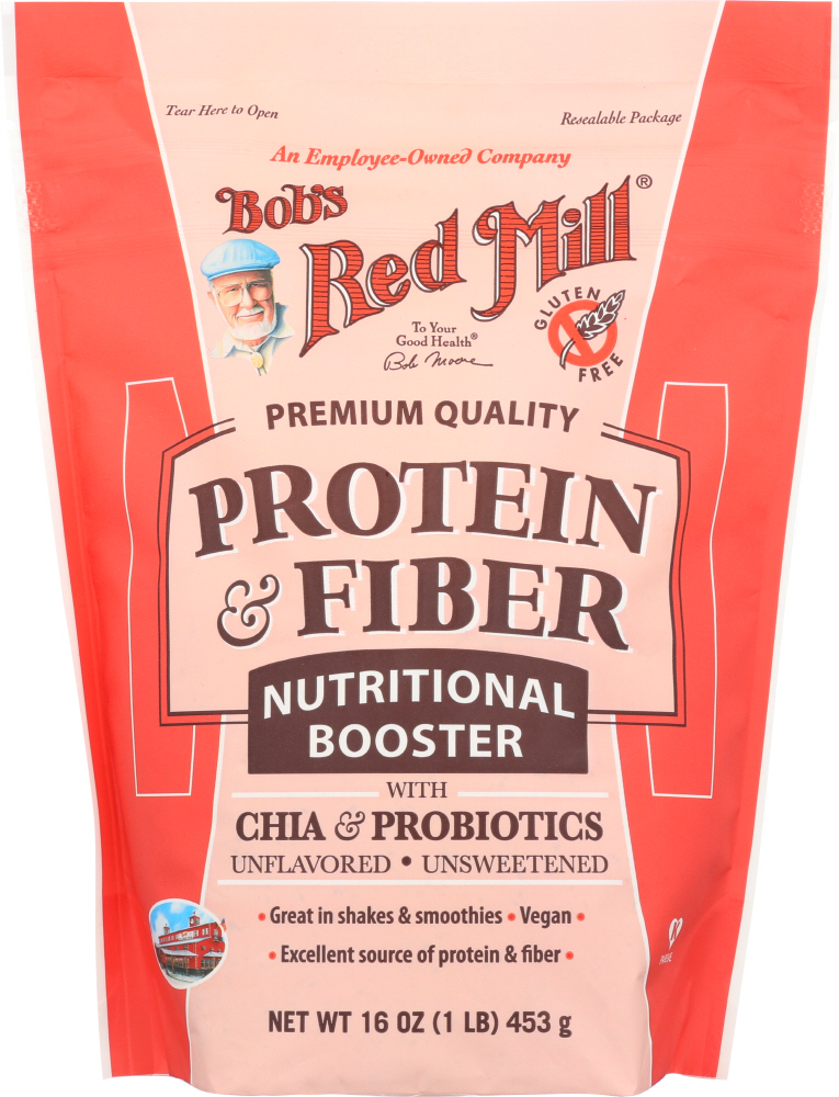 BOBS RED MILL: Protein & Fiber Nutritional Booster, 16 oz - 0039978003454