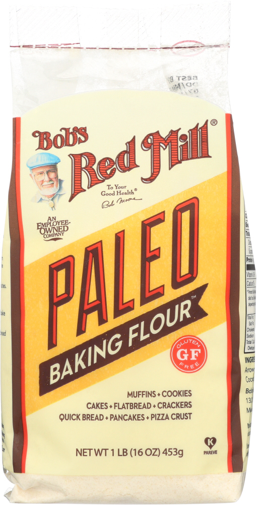BOBS RED MILL: Flour Baking Paleo Gluten Free, 16 oz - 0039978003492
